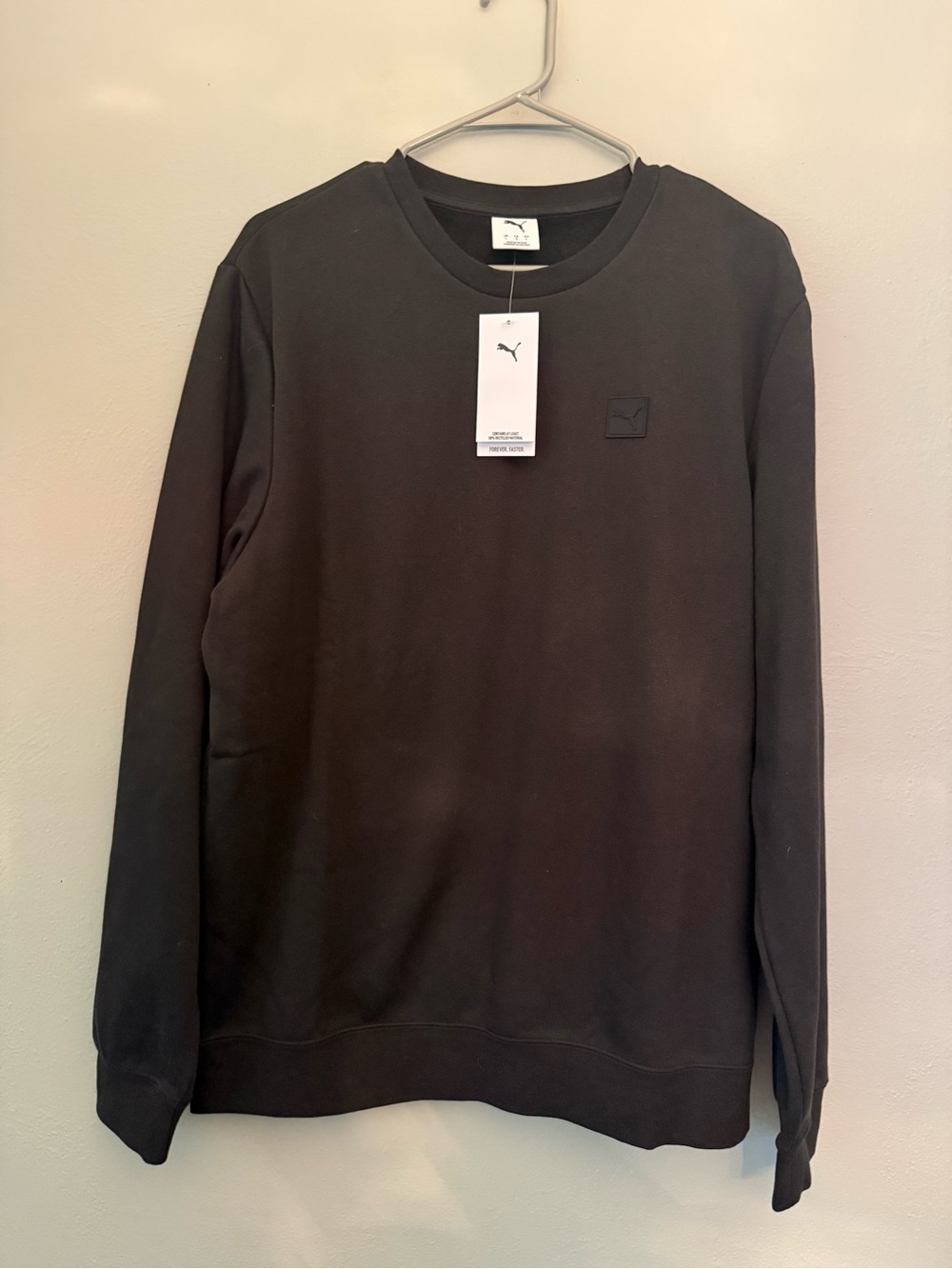 Puma Men’s Black Crewneck Sweatshirt